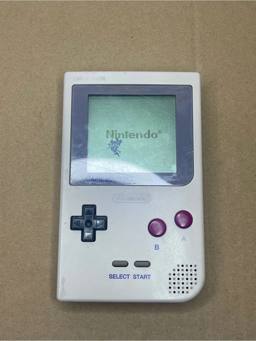Nintendo Game Boy Pocket - White with Purple Buttons